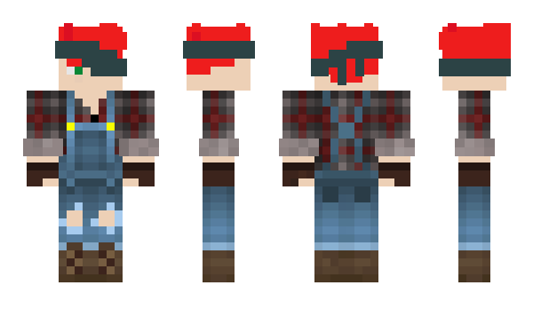 Minecraft skin Rambion