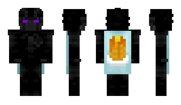 Minecraft skin rainbowgun