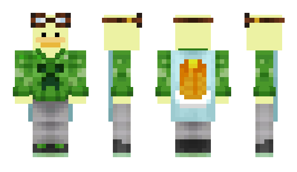 Minecraft skin Green_Sprouts