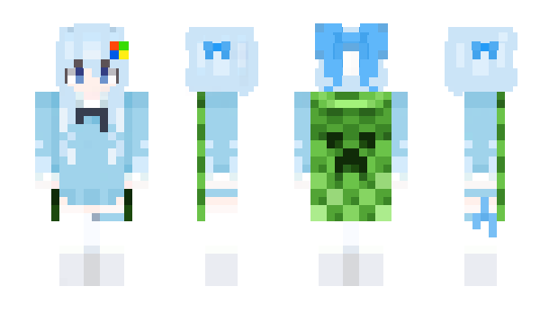 Minecraft скин по нику Miokaze