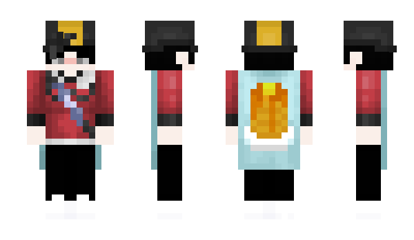 Minecraft skin PaleIce