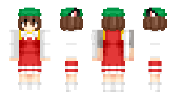 Minecraft skin nekofishy