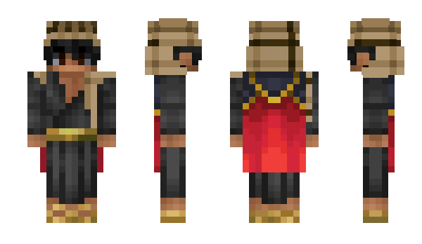 Minecraft skin Yemeni