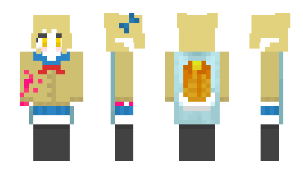 Minecraft скин по нику InessaLo