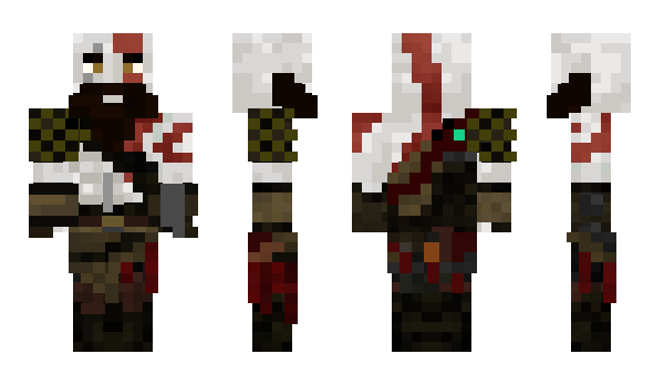 Minecraft skin Kratos71