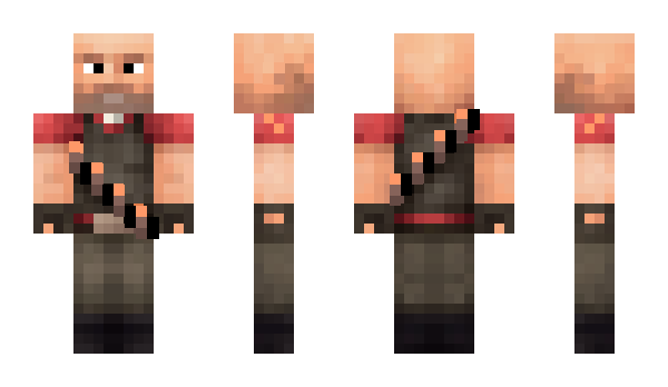 Minecraft skin Heavy_TF2