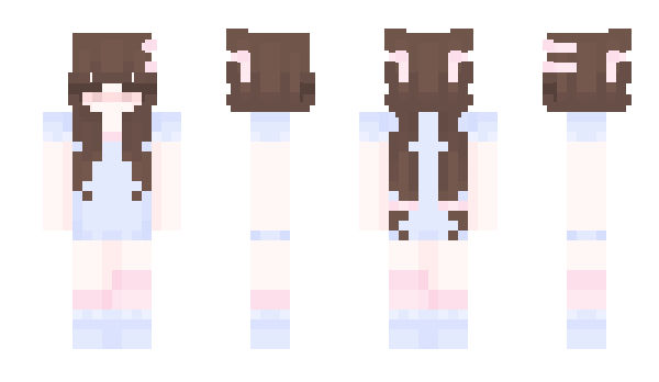 Minecraft skin final__girl