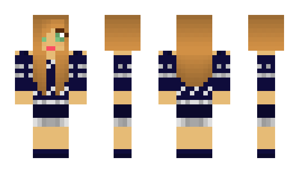 Minecraft skin Claudia20