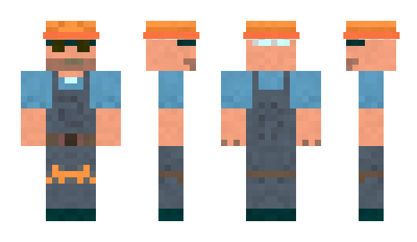 Minecraft skin TF2_engineer