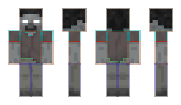 Minecraft skin iNotReal