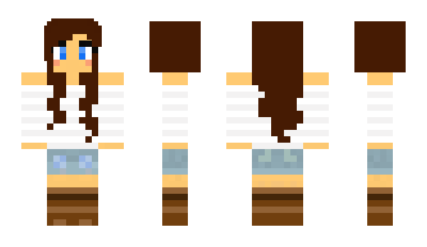 Minecraft skin kaitlin1