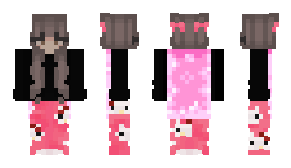 Minecraft skin sillylittleAki