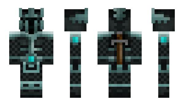 Minecraft skin DarkrayLPgodss