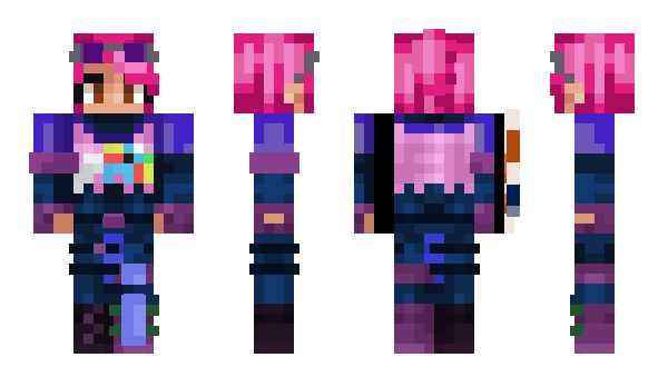 Minecraft скин по нику pnksofia