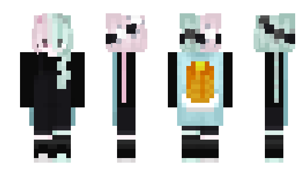 Minecraft skin Fluisia