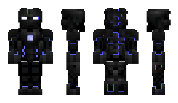 Minecraft skin Nightship