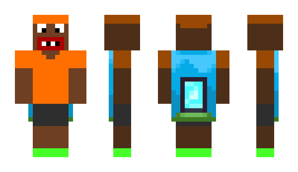 Minecraft skin Kinder_404