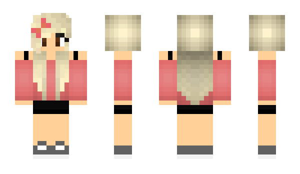 Minecraft skin Survivorgirl