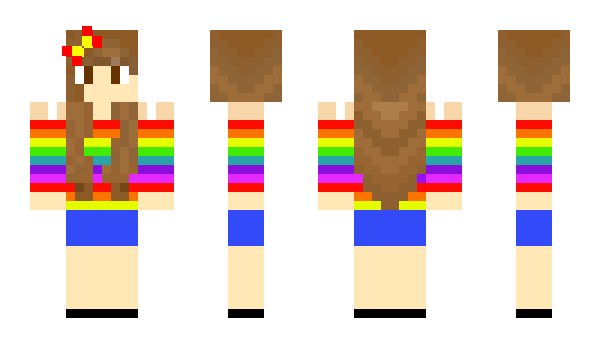 Minecraft skin _RainBow9_