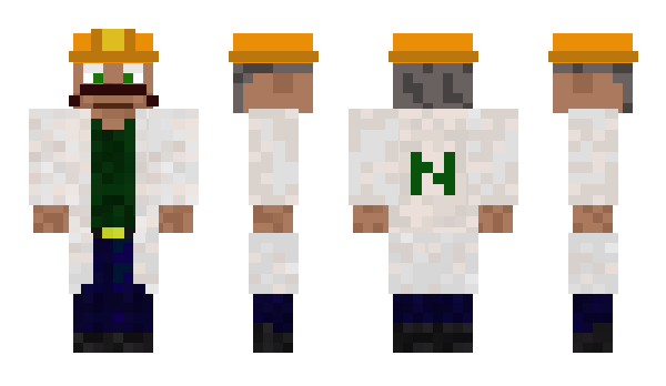 Minecraft skin WhosStickyBeard