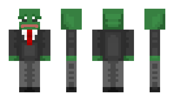 Minecraft skin frogsad