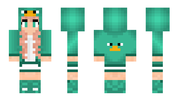 Minecraft skin koie