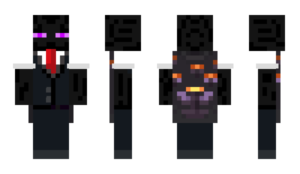 Minecraft skin EnderManBAT