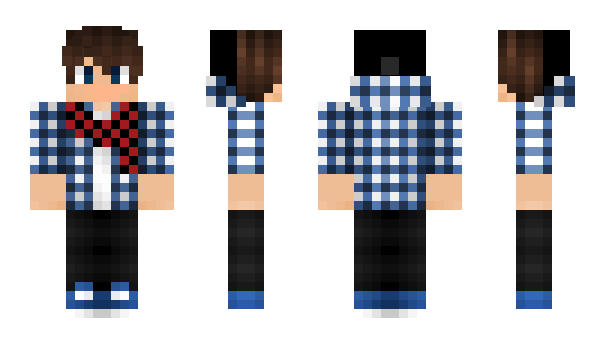 Minecraft skin xLuisx