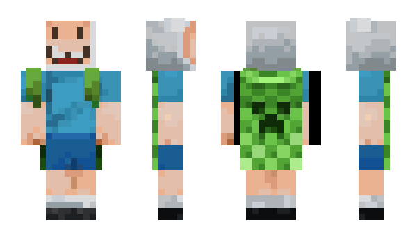 Minecraft skin PopWeelio