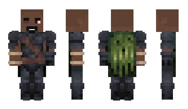 Minecraft скин по нику RonaldDworkin