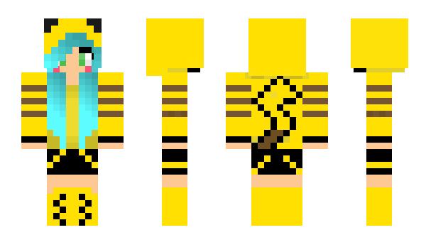 Minecraft skin HastuneMiku