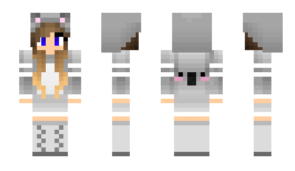 Minecraft скин по нику CocoKoala