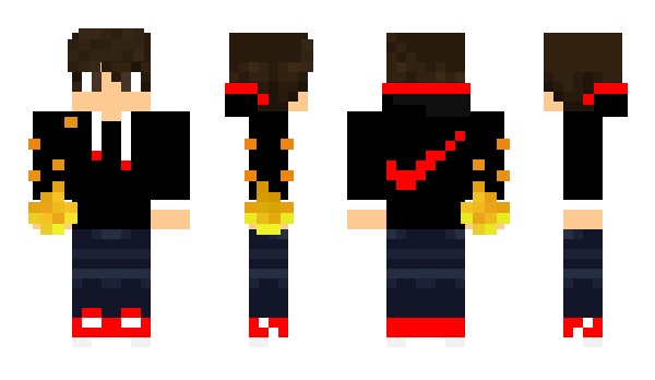 Minecraft skin Kalbi1HD