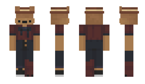 Minecraft skin okpok