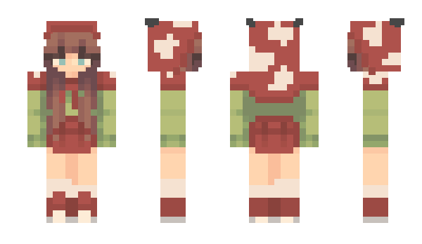 Minecraft skin ScrambledMegs99