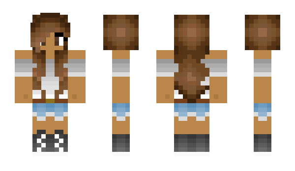 Minecraft skin WarriorVSGaming