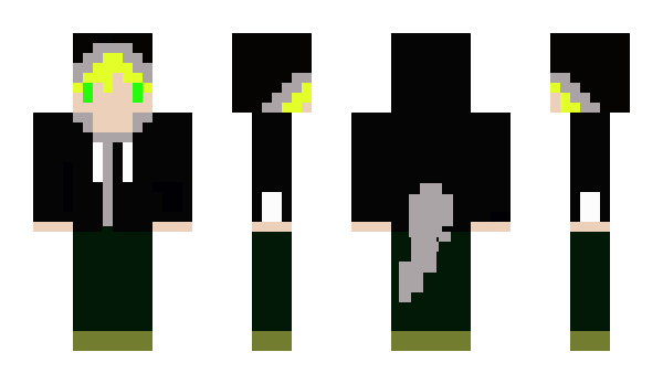 Minecraft skin Kuromaru