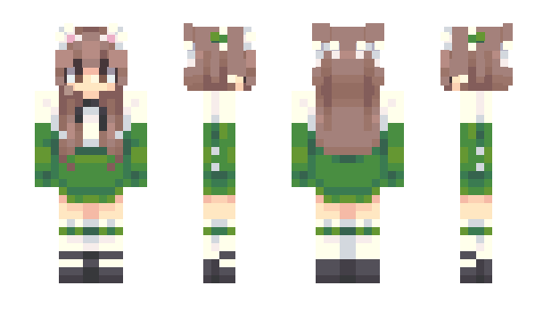 Minecraft skin teenakitten