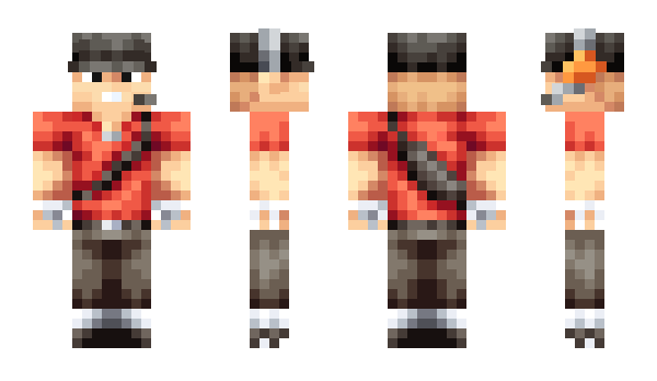 Minecraft skin luckyscooter