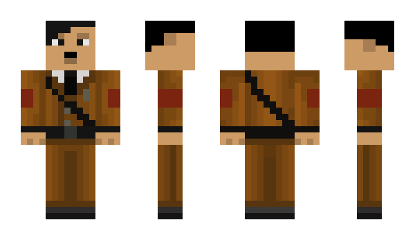 Minecraft skin HitlerHD