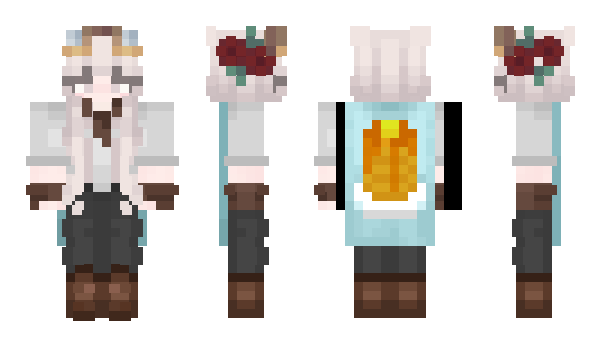 Minecraft скин по нику Yveriah