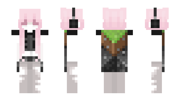 Minecraft skin facepiercing