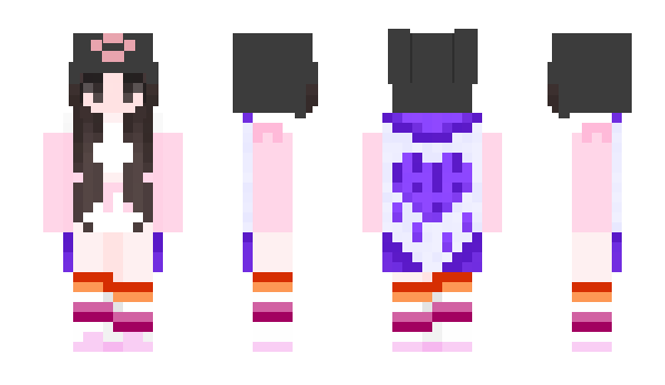 Minecraft skin kuromi_chloe