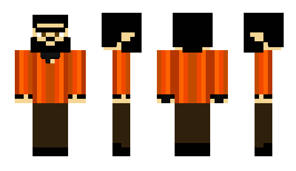 Minecraft skin The_Flaming_Cake