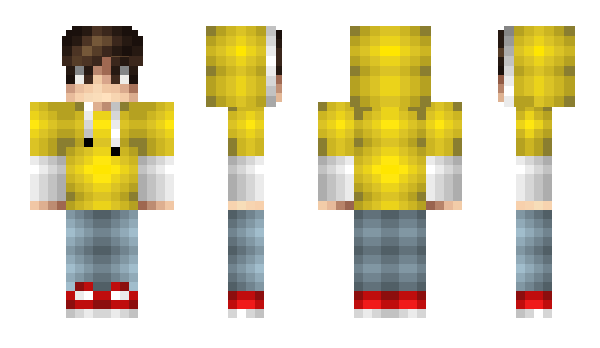 Minecraft skin cm_punk2001