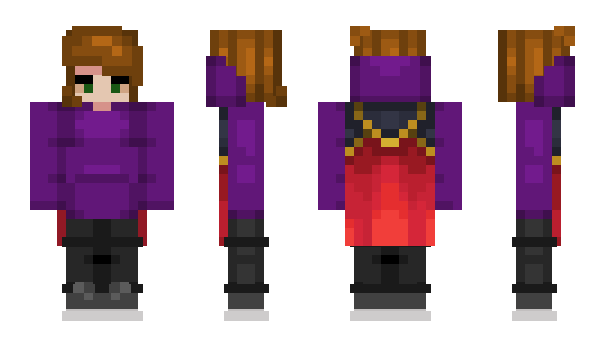 Minecraft skin Darkesh