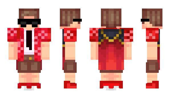 Minecraft скін по ніку Karupoika