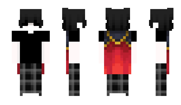 Minecraft skin uniqqq12