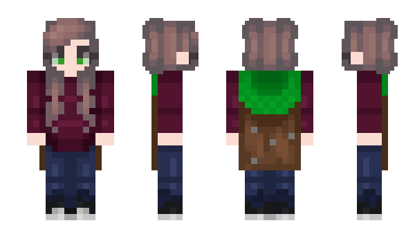 Minecraft skin Agent_Alyson
