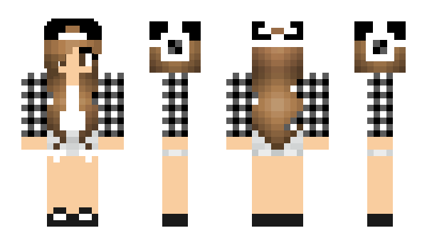 Minecraft skin Zayvia